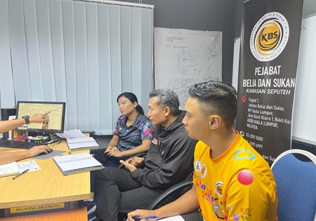Sesi Perjumpaan Pegawai Kakitangan Pejabat Belia dan Sukan Kawasan Seputeh